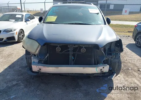 2009 Toyota Highlander Limited from USA, damaged, VIN JTEDS42A492092641